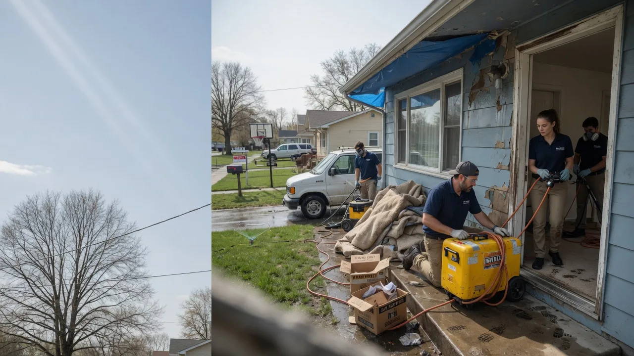 Basement Flood Cleanup in Georgetown, ID near me